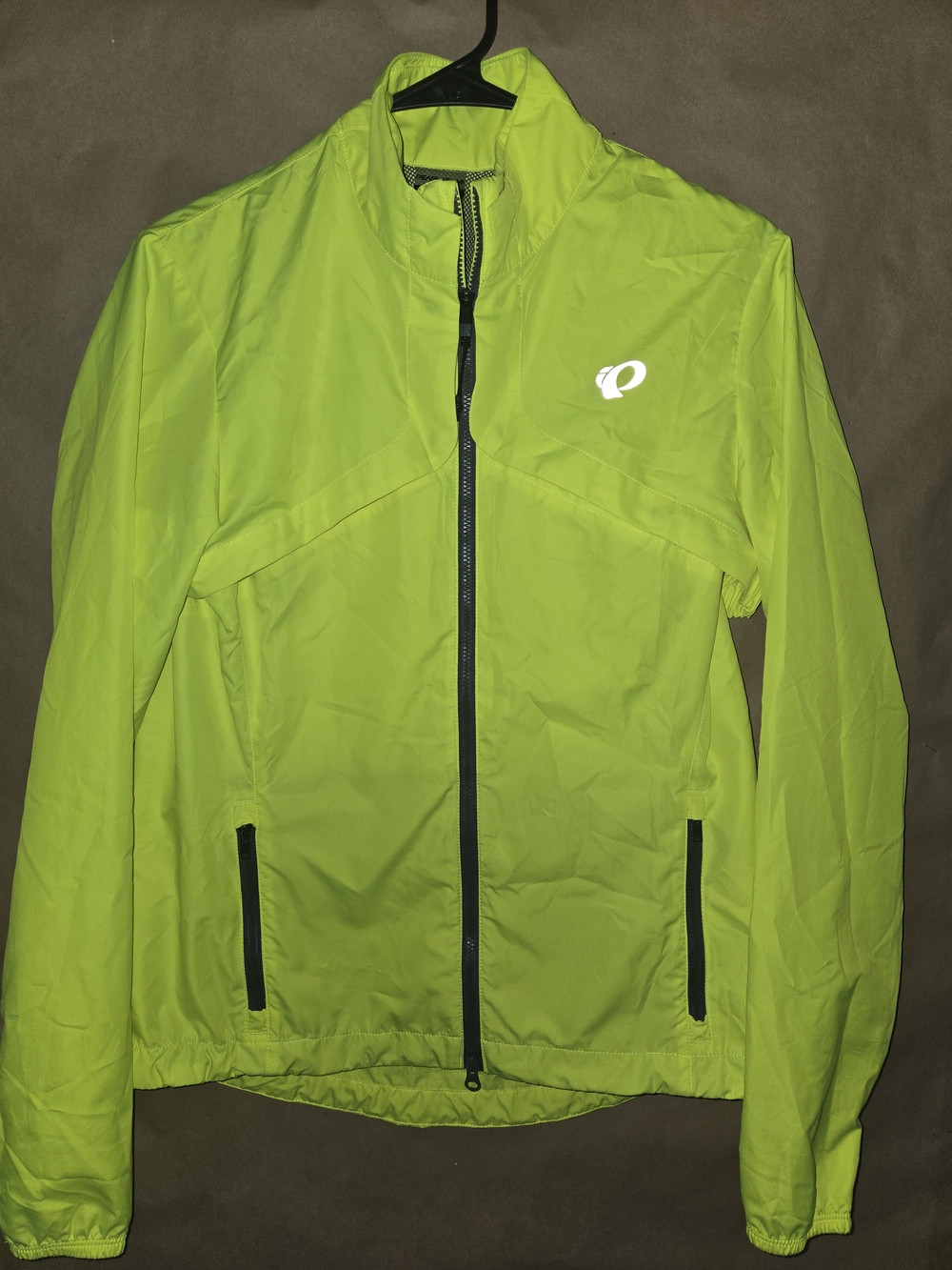 Pearl Izumi Men's High-Visibility Lime Lightweight Jacket